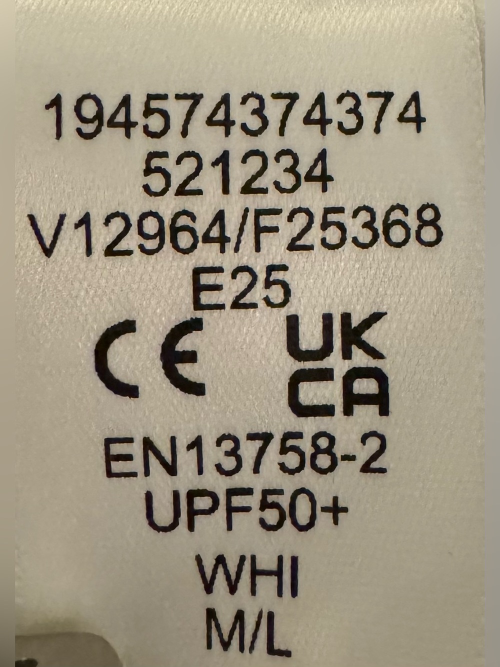 Lands' End Swim Tee Rash Guard UPF 50 in White Size - M/L or 10-12  **NWOT** - Picture 9 of 12